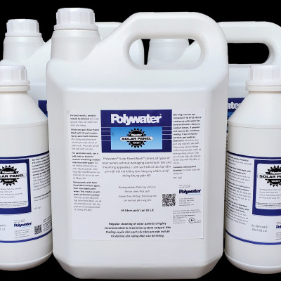 Hóa chất nước rửa vệ sinh tấm pin năng lượng mặt trời - chai 5 Lít