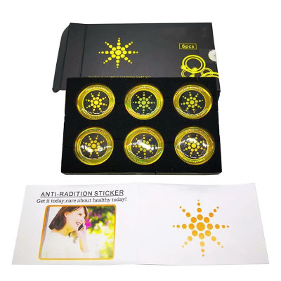 Miếng Dán Chống Bức Xạ Đa Năng Cho Điện Thoại, Laptop – Nhãn Dán Tấm Chắn Lượng Tử Bảo Vệ Sức Khỏe