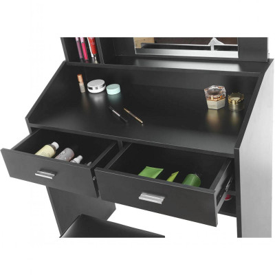 Bàn phấn đèn LED gỗ MDF cao cấp SMLIFE Mazzda