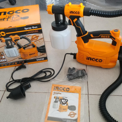 MÁY PHUN SƠN BÌNH NHỰA 500W 800ML INGCO SPG5008 - HÀNG CHÍNH HÃNG