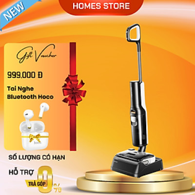 Máy Hút Bụi Lau Sàn Roborock F25 Sấy Giẻ Lau Bằng Khí Nóng Khử Khuẩn 22.000 Pa - Hàng Chính Hãng