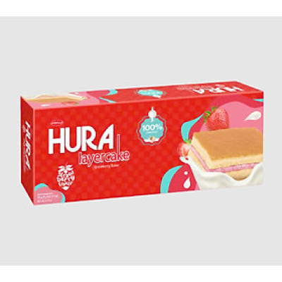 Bánh bông lan Hura Layer Cake Bibica 90g