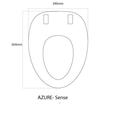 Nắp bồn cầu thông minh nhập khẩu ORIN Azure sense
