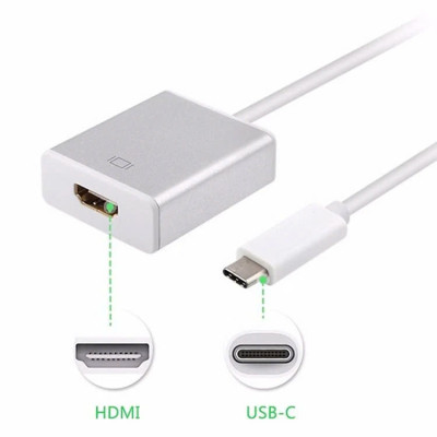 Cáp chuyển đổi từ Type C sang HDMI - Cáp type C to HDMI - Hàng chính hãng