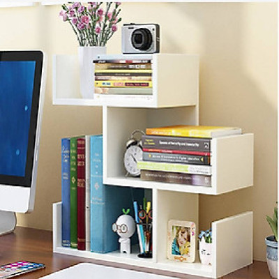 Kệ, giá sách gỗ để bàn (45cm x 43cm x 17cm) m5