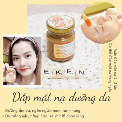 Trứng Gà Ta Hạ Thổ Mẹ Ken - 100ml (ngừa nám, tàn nhang, cấp ẩm cho da, xông hơ sau sinh, đắp mặt)