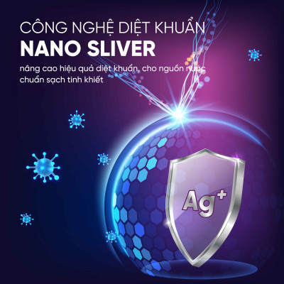 [Miễn phí vận chuyển & lắp đặt] Máy lọc nước nóng lạnh nguội 10 lõi. Hàng chính hãng Mutosi MP-M1011