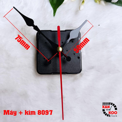 Máy đồng hồ treo tường KIM TRÔI hiệu SKP SEIKO  - bảo hành 5 năm- dùng thay thế cho máy đồng hồ cũ, DIY đồng hồ treo tường