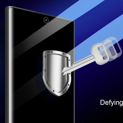 Miếng dán kính cường lực full 3D cho Samsung Galaxy S21 Ultra, S22 Ultra , S23 Ultra hiệu Nillkin CP+ Max (Mỏng 0.3mm, Kính ACC Japan, Chống Lóa, Hạn Chế Vân Tay) - Hàng nhập khẩu