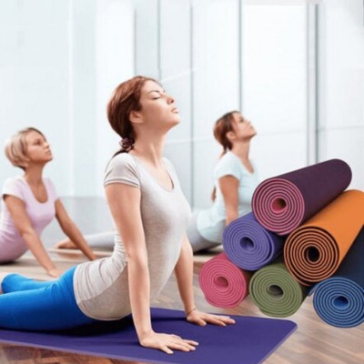 Thảm tập yoga xịn dày  2 lớp  ,thảm tập gym  ,thiết kế dạng hạt nổi ,ma sát tốt ,độ bám cao tránh trơn trượt , sử dụng được trên mọi bề mặt 
