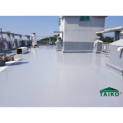 [18 Kg] Keo Sơn Chống Thấm Sàn TAIKO NITTON (Gốc Acrylic) -  Chống Thấm Lộ Thiên, Sàn Mái, Máng Xối, Ban Công, Lô Gia Tặng Kèm Vải Kết Cấu/Hiệu Quả Hơn Khi Pha Xi Măng