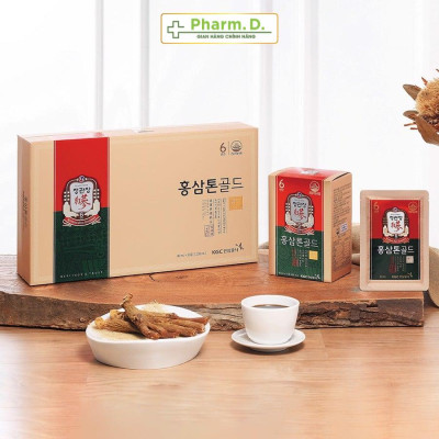 Nước Hồng Sâm Pha Sẵn Tonic Origin KGC Cheong Kwan Jang (50ml x 1 gói, 10 gói, 30 Gói, 60 gói)