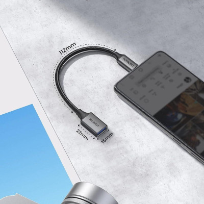 Ugreen UG15305US378TK 25cm Cáp OTG USB type C sang USB3.0 - HÀNG CHÍNH HÃNG