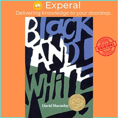 Sách - Black and White by David Macaulay (US edition, paperback)