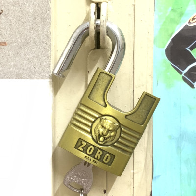Ổ khóa chống cắt ZORO 6 phân đầu cọp càng chống cắt ,khóa cửa chống gỉ chống nước cao cấp