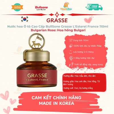 Nước hoa Ô tô Cao Cấp BullSone Grasse L