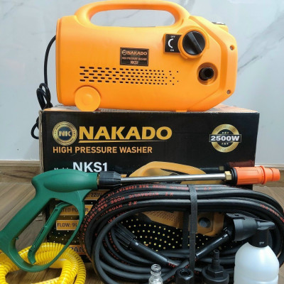 Máy rửa xe áp lực cao NAKADO S1 - Công suất 2500W - JAPAN Technology
