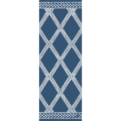 Thảm tập yoga du lịch cao cấp chính hãng Yvonne, Blue Navy (TẶNG KÈM 3 PHẦN QUÀ) dày 1,5mm gấp gọn, bề mặt nhám, siêu bám, ưa mồ hôi, dễ vệ sinh, chất liệu cao su tự nhiên, kích thước 183cm x 66cm, nặng 1,2kg