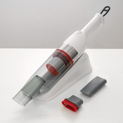 Máy hút bụi cầm tay mini 0.5L LocknLock ENV136WHT, Hàng chính hãng, bộ lọc HEPA, 75W, Lực hút mạnh, nhỏ gọn - JoyMall