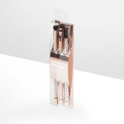 SC01 - BỘ KIT 3 CỌ CHÂN MÀY VACOSI, PHIÊN BẢN GOLDEN DRAGON - VACOSI COVE THE BROWS BRUSH KIT, 3PCS