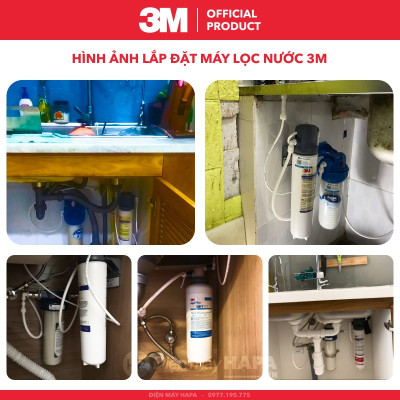[SIÊU TỐC] Máy Lọc Nước 3M BREW120-MS | ICE140-S Uống Trực Tiếp Từ Vòi, Lắp Âm Tủ Bếp - Hàng Chính Hãng 3M, Nhập Khẩu Mỹ