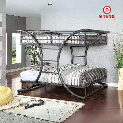 GIƯỜNG TẦNG THÔNG MINH KHUNG SẮT OHAHA - GTS023