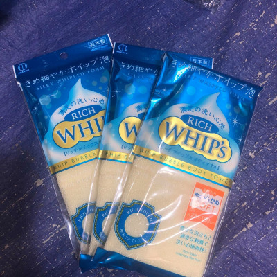 Khăn tắm Nylon tạo bọt Nhật Bản Kokubo loại vừa bọt 28x100cm - Dành cho nữ giới