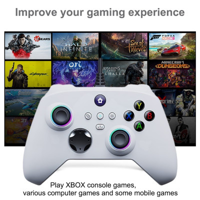 Gamepad Tay cầm chơi game XB01 có dây cho máy tính, laptop hàng nhập khẩu