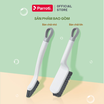 Chổi cọ vệ sinh đa năng, bàn chải vệ sinh cao cấp - Parroti Brush BR01
