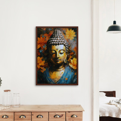 Tranh Đức Phật - Tranh canvas (STA_Ducphat_02) - Quà tặng cho tâm