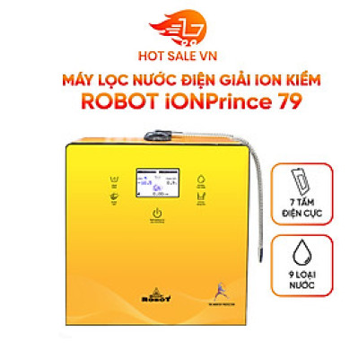 Máy Lọc Nước Điện Giải Ion Kiềm ROBOT IonPrince 79 - Hàng Chính Hãng