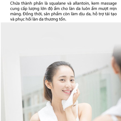 Kem massage phục hồi và làm dịu da tức thì Dermafirm Creamy Bomb Massage Cream 200ml