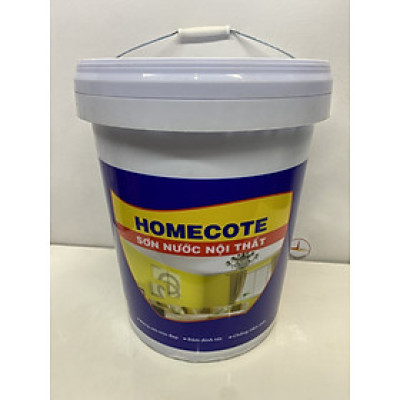 Sơn Nước Toa Homecote nội thất màu xanh lá 7658_17L