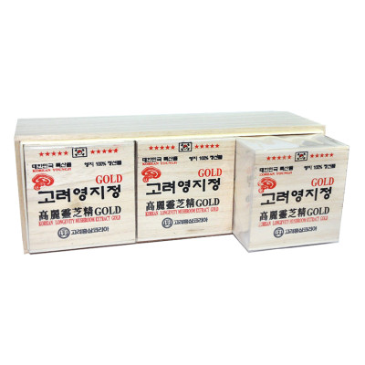 Thực Phẩm Chức Năng Cao Linh Chi Núi Hàn Quốc Hộp Gỗ Trắng Korean Sang - Rok Food (120g x 3 Hủ)
