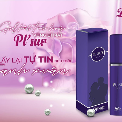 Gel chăm sóc cô bé cao cấp độc quyền PLSUR Chai 30ml
