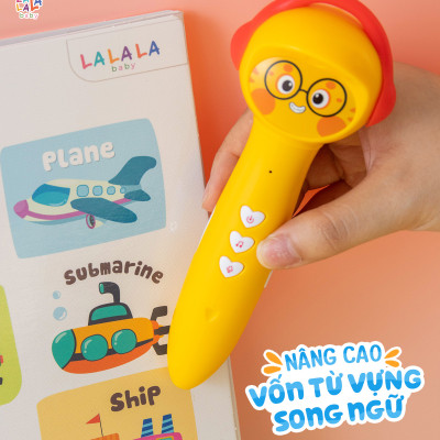 Bút Chấm Đọc Lala Magic Pen Song Ngữ Việt Anh - Đồ Chơi Âm Thanh Tích Hợp Đa Chức Năng kèm Thu Âm Cho Bé – Lalala Baby