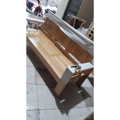 Bộ ghế phòng khách làm bằng gỗ tự nhiên hoàn toàn