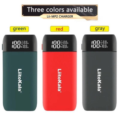 Hộp Sạc Pin 18650 21700 Li-ion LiitoKala MP2 Kiêm Hộp Sạc Dự Phòng QC3.0 PD3.0 Tháo Lắp Dễ Dàng