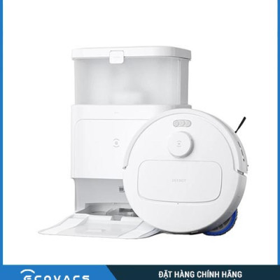 [GIÁ TẠI KHO] - Robot Hút Bụi Lau Nhà Ecovacs Deebot N30 Pro Omni - Bản màu đen 2024 - Hàng chính hãng Ecovacs