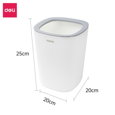 Thùng Rác Cố Định Túi Rác Sọt Rác Nhựa Nguyên Sinh Hạn Chế Mùi Hôi Tiện Lợi Tiết Kiệm Không Gian Cho Văn Phòng Nhà Bếp - 1104