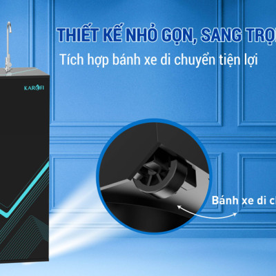 Máy lọc nước RO Mỹ 11 lõi Karofi KAQ-L06 Aiotec RO - Giao trước lắp sau miễn phí toàn quốc - Bảo hành 36 tháng - Hàng chính hãng