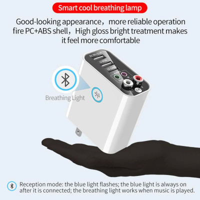 ROGTZ - Bộ Thu Phát Bluetooth 5.0 K16, Sạc Nhanh QC 2.1A, Giải Mã Âm Thanh Cao Cấp, 2 Cổng Đầu Ra Đa Năng, Hỗ Trợ Thẻ Nhớ Và USB, Điều Khiển Từ Xa, Thiết Kế Nhỏ Gọn - Hàng Chính Hãng