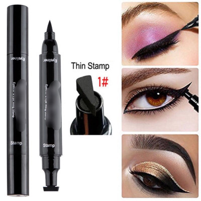 Dụng cụ trang điểm kẻ mắt 2 đầu cho bạn gái xinh đẹp mỗi ngày 