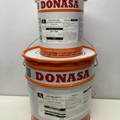 Sơn sàn bê tông Donasa /Floor coating Paint màu vàng DEF 6105 3L