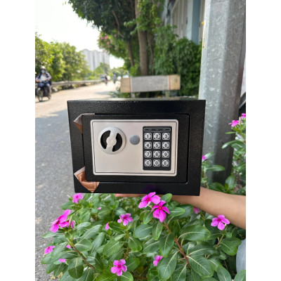 Két sắt mini cho bé, an toàn bảo mật khóa điện tử chống trộm Loại KHÔNG KHE