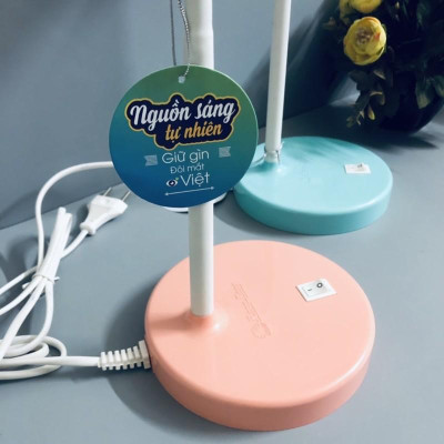 Đèn học để bàn RẠNG ĐÔNG chống cận RD RL 38 kèm bóng LED 6W tiết kiệm điện năng, bảo vệ thị lực