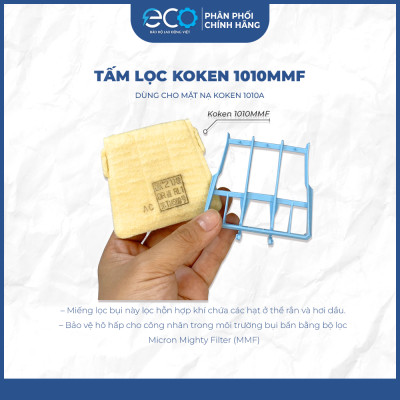 Mặt Nạ Chống Độc Koken 1010A – Lọc Mùi, Ngăn Bụi Mịn, Dễ Thở, Chính Hãng Nhật Bản