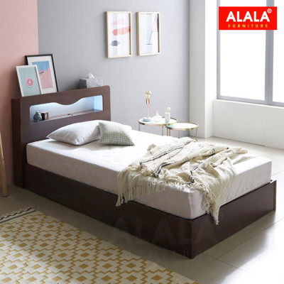 Giường ngủ ALALA1214 + 3 hộc kéo / Miễn phí vận chuyển và lắp đặt/ Đổi trả 30 ngày/ Sản phẩm được bảo hành 5 năm từ thương hiệu ALALA/ Chịu lực 700kg 