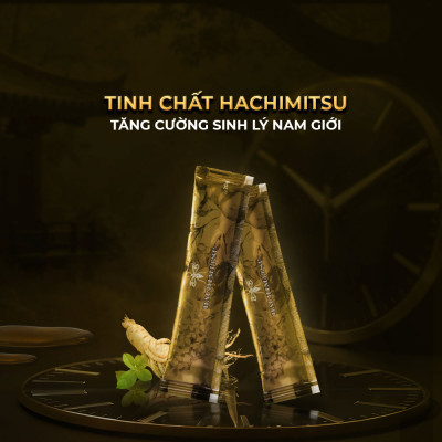 Tinh chất phục hồi sức khỏe và tăng cường sinh lý nam giới Hachimitsu - Gói 20gr