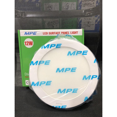 Đèn Ốp Nổi, Đèn LED Panel ốp trần tròn 6-12W (seri SRPL) - Thương hiệu MPE